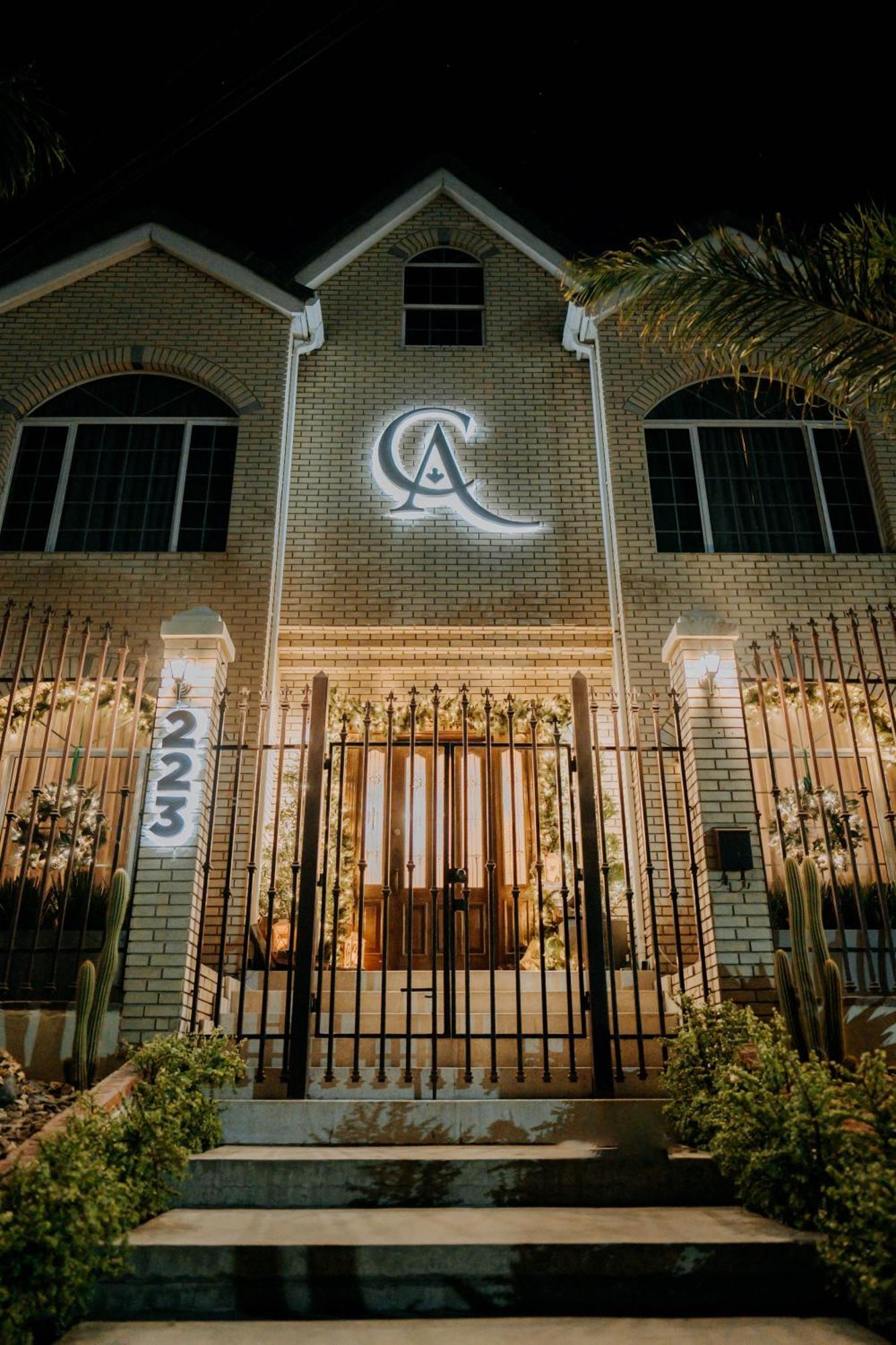 ホテル Casa Asturias エンセナダ エクステリア 写真